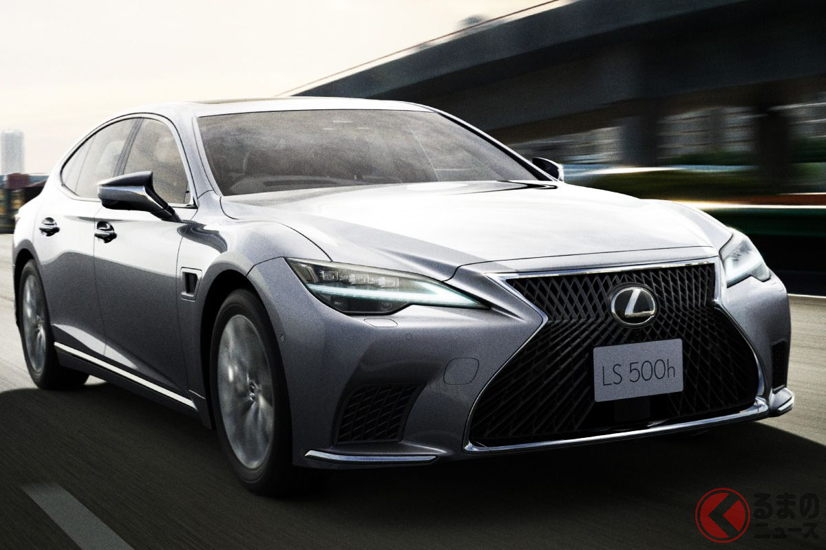 日本の最高級セダンとなるレクサスのフラッグシップ「LS」には凄いオプションが設定されていた