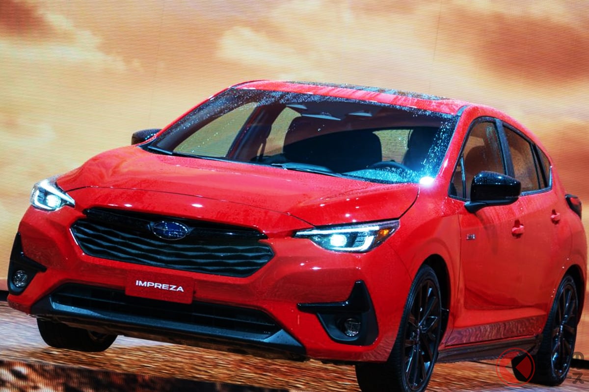 6代目となったスバル新型「インプレッサ」の米国での反響はいかに?(撮影:加藤博人)