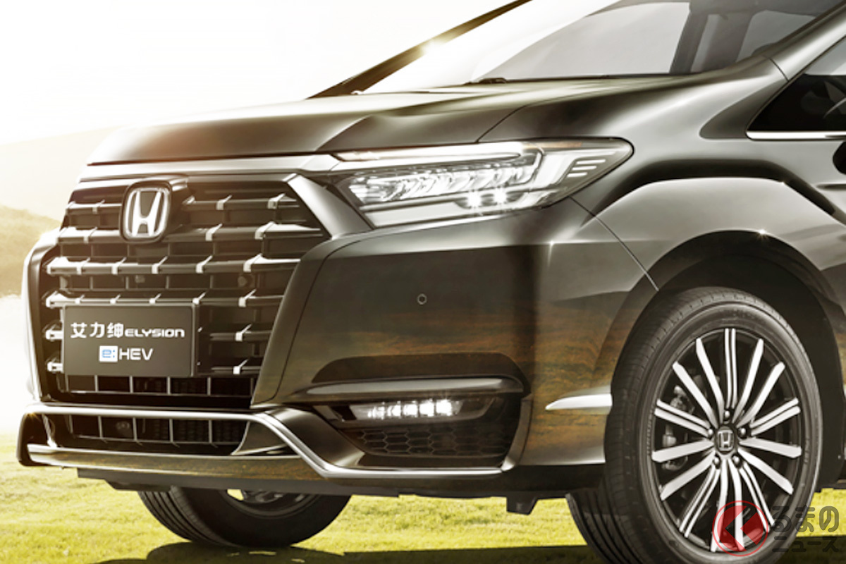 これが日本版の新型「オデッセイ」か!? 中国で2021年12月にマイナーチェンジしたホンダの高級ミニバン 新型「エリシオン」