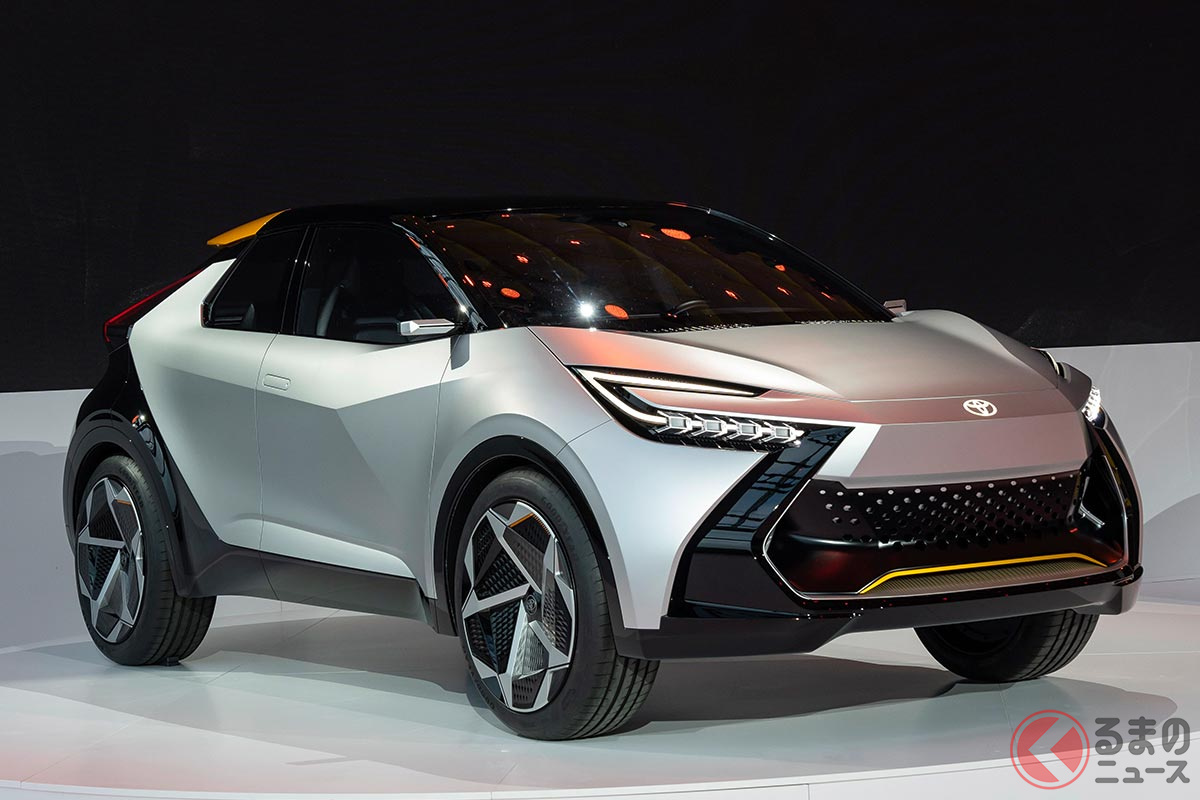 欧州で世界初公開されたトヨタ「C-HR プロローグ」