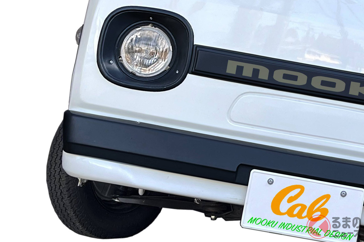 大きな丸目がかわいすぎ! ムークのキットを装着したスズキ「キャリイ」