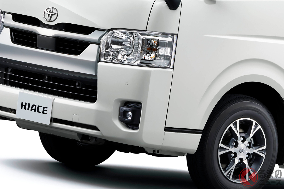 約20年間変わらず商用バンの代名詞であり続けるトヨタ「ハイエース」