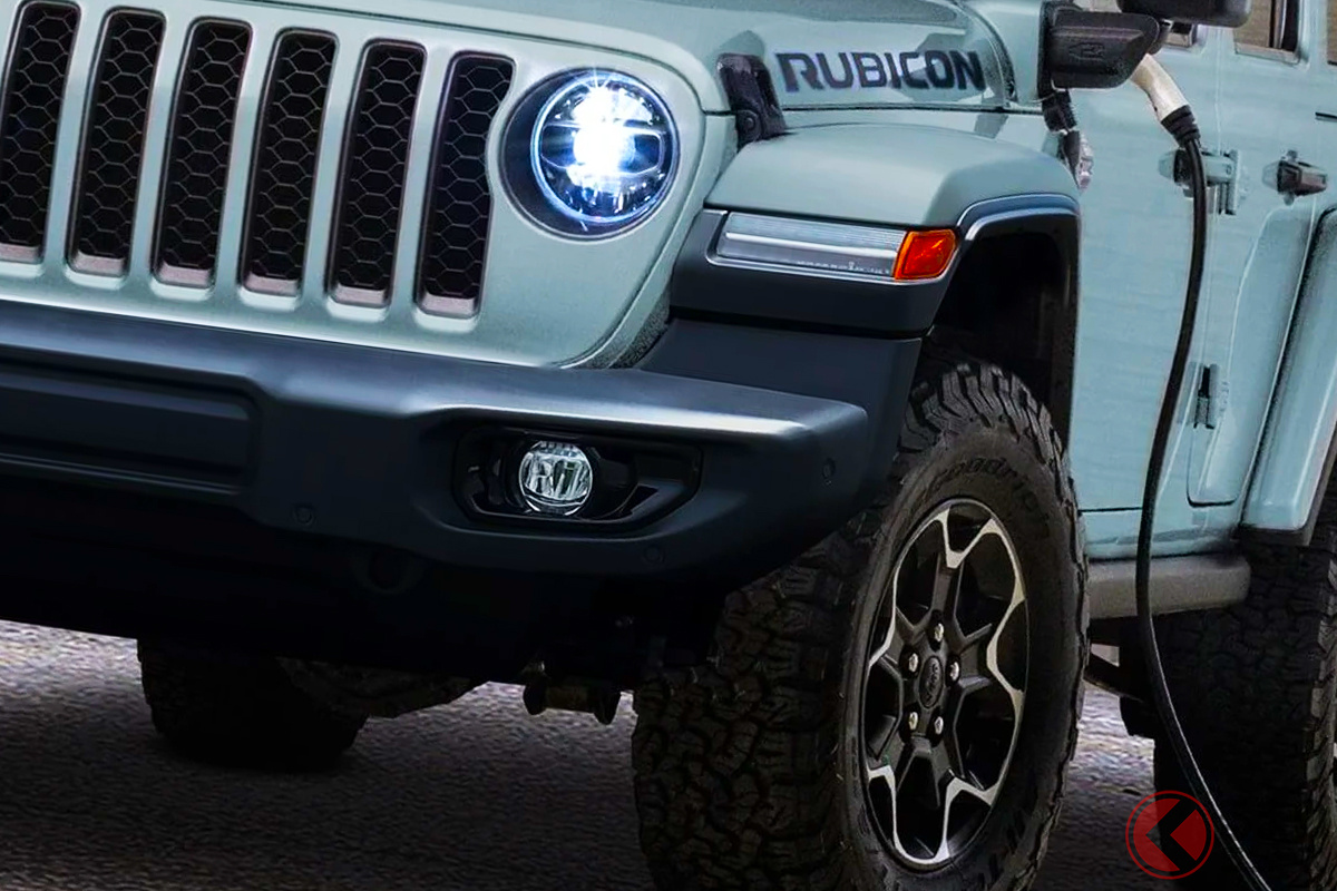 電動化するも変わらない走破性を誇るPHEVの「ラングラー」