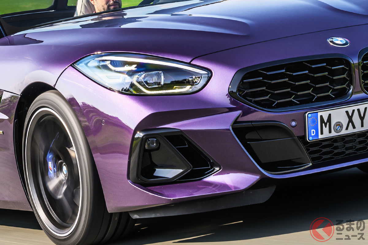 ヘッドライトをはじめイメージチェンジしたBMW 新「Z4」