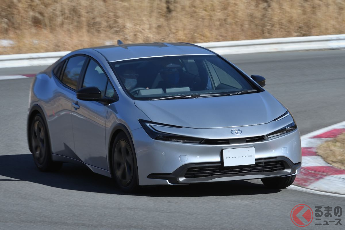 新型プリウスならサーキットも攻められる