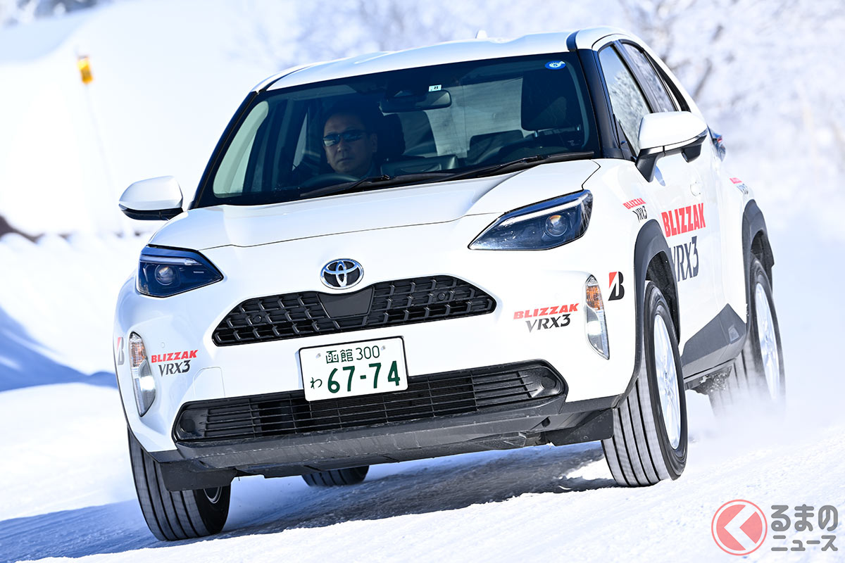 過酷な北海道の公道で「ブリザック VRX3」を試す!