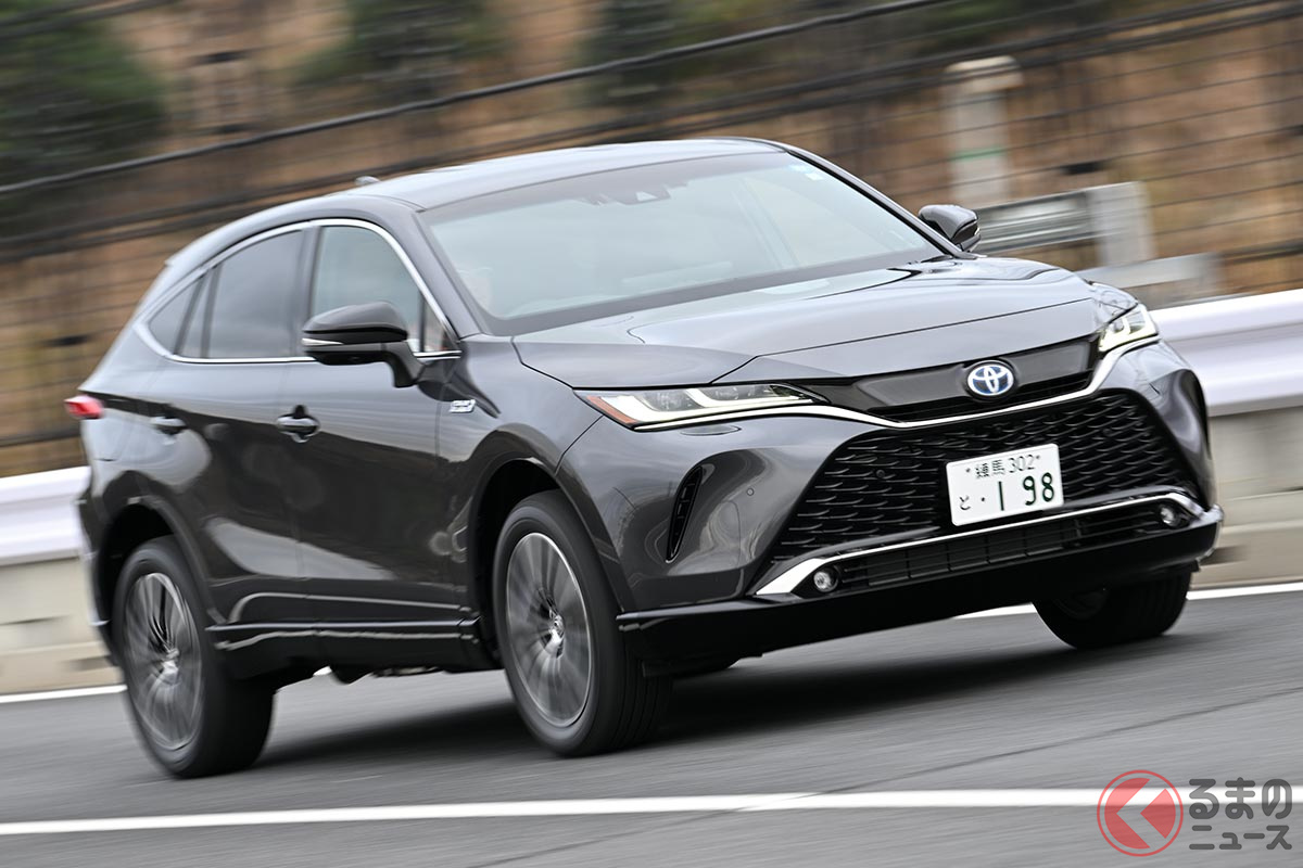 トヨタ「ハリアー」に新設定された「PHEV」