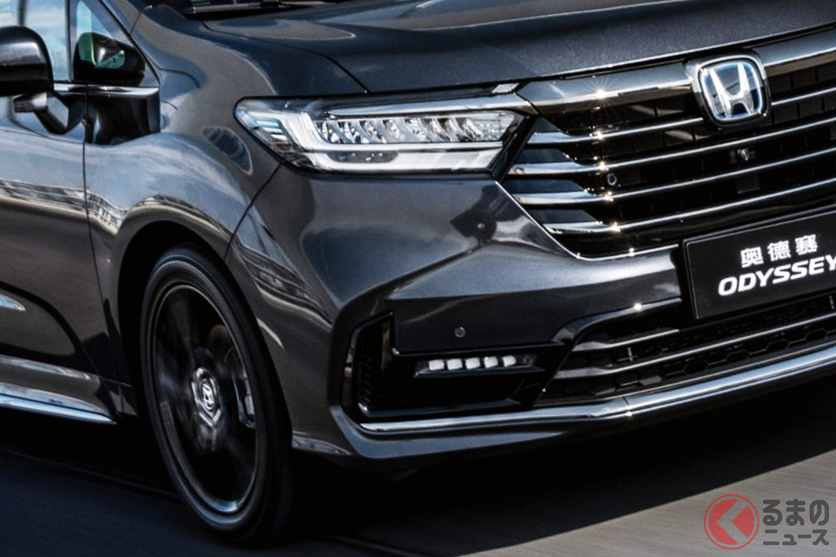 中国で現在も生産・販売されているホンダ「オデッセイ(中国仕様車)」