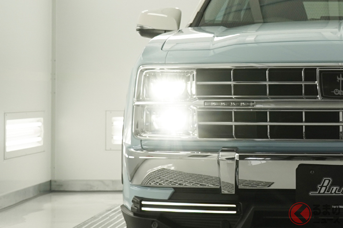 どこが変わった?アメ車顔のミツオカSUV「バディ」