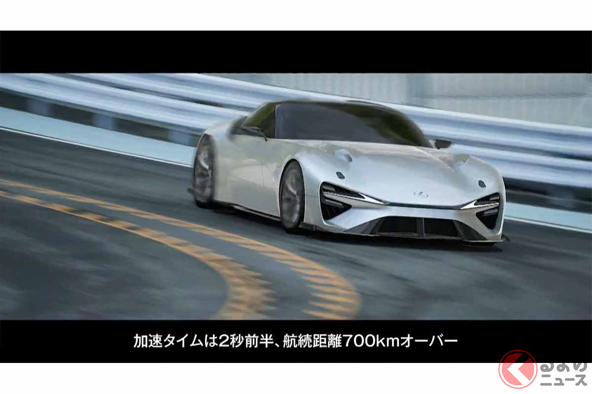 レクサス新型 ハイパーカー 世界初公開 ロングノーズクーペスタイル 静かで速いスポーツev爆誕へ くるまのニュース レクサス新型 ハイパーカー 世界初公開 ロングノーズクーペスタイル 静かで速いスポーツev爆誕へ くるまのニュース