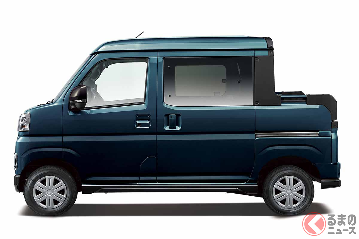 ダイハツ新型「アトレーデッキバン」