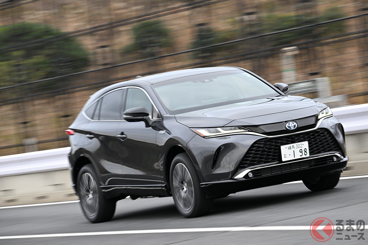 まさに高級SUVといえる「ハリアー」 新たなPHEVも高評価の声多し!