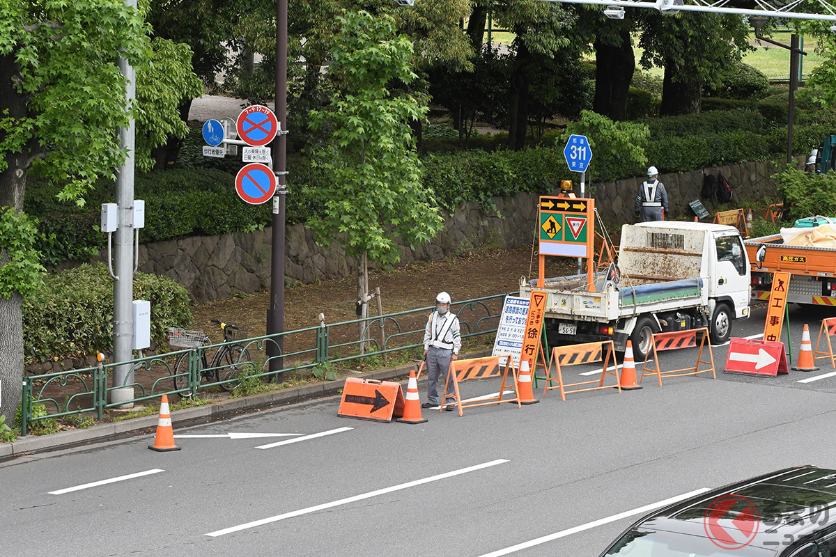 年々、目に見える道路工事は減っている?