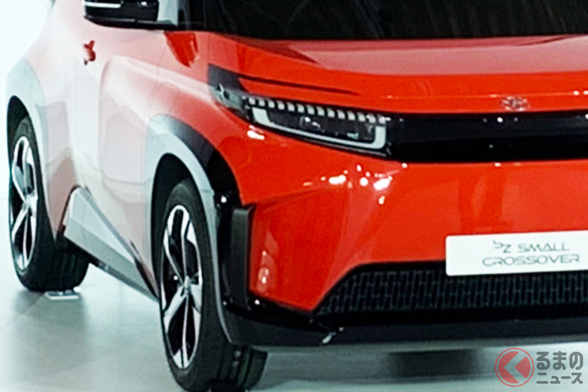 トヨタ「bZシリーズ」の「bZスモールクロスオーバー」