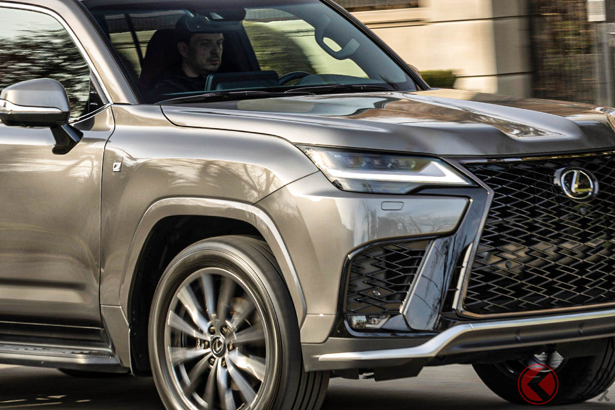 国外専売グレードとなるレクサス「LX 600 F SPORT」