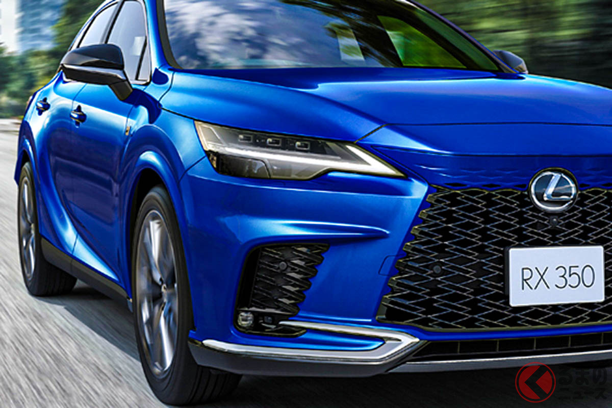 スピンドルグリルからスピンドルボディへと進化したレクサス新型「RX」