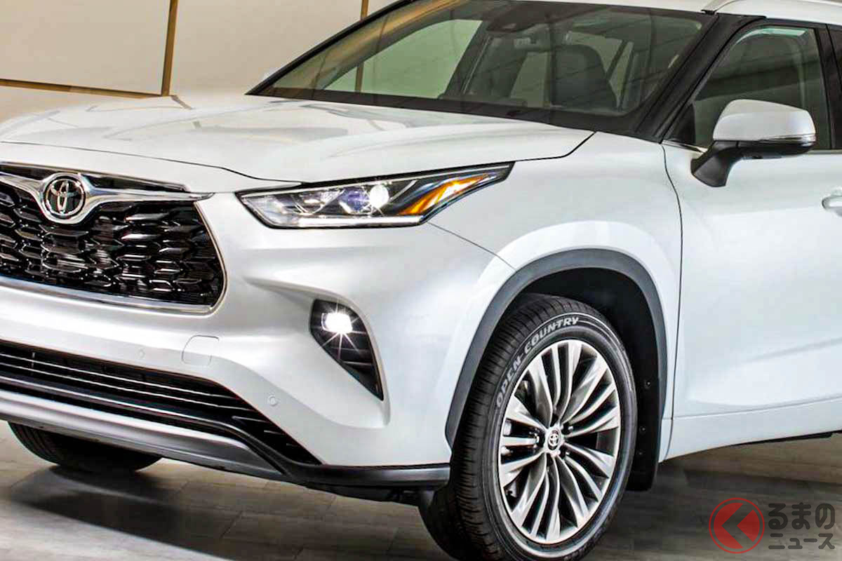 2.4リッター直列4気筒ターボエンジンを搭載するトヨタの3列SUV「クルーガー」
