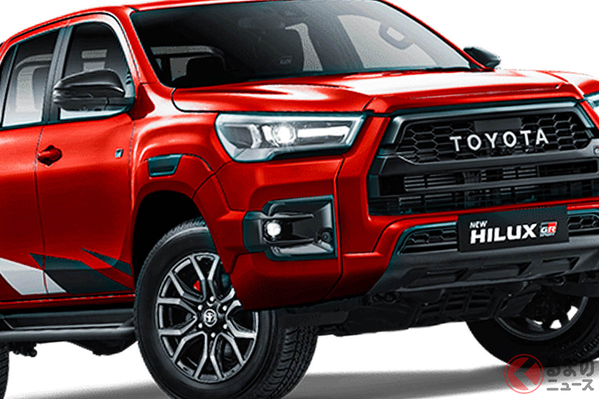 インドネシア市場に導入されたトヨタ新型「ハイラックス GRスポーツ」