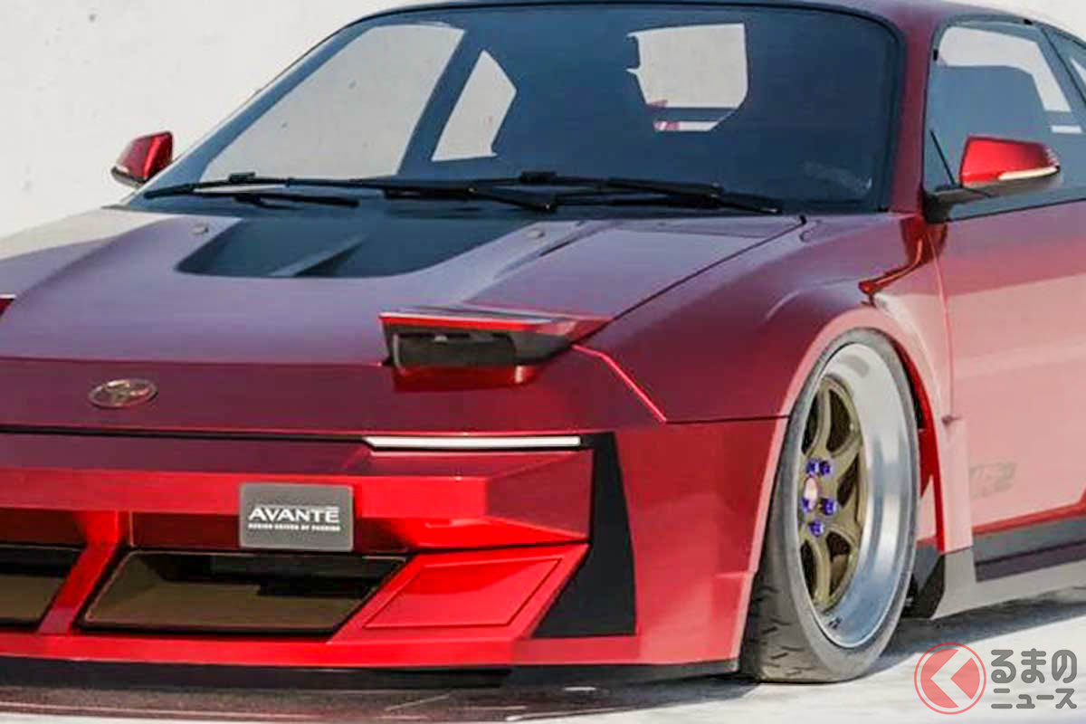 MR2の2代目モデルに初代モデルオマージュの独自カスタマイズを施したレンダリング(Photo:AVANTEE DESIGN)