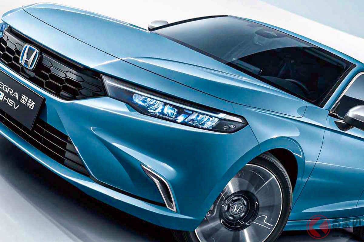 中国で発売された新型「インテグラ(e:HEV)」