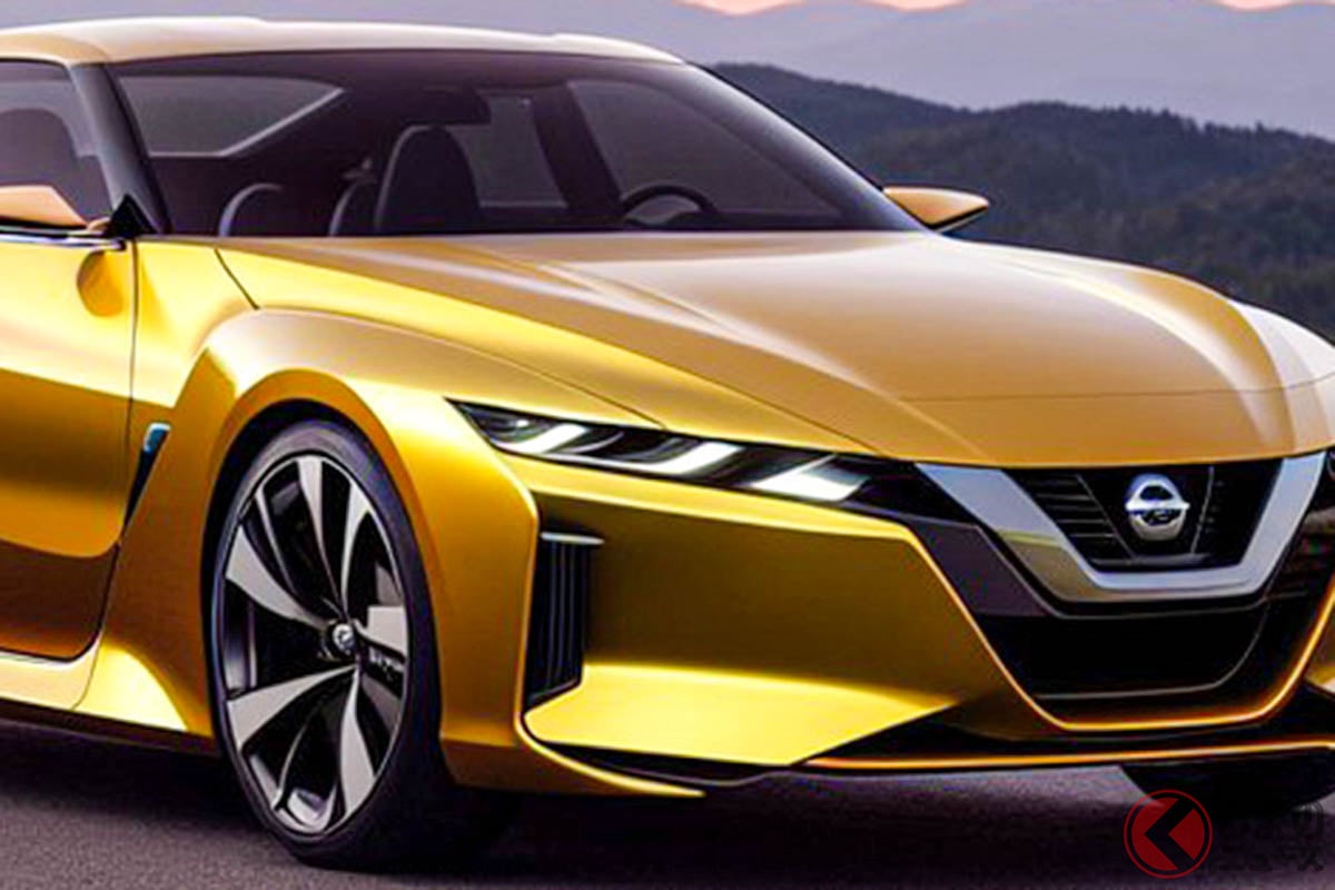 画像生成AIが作成した日産「次期型シルビア」(Image:automotive.ai)