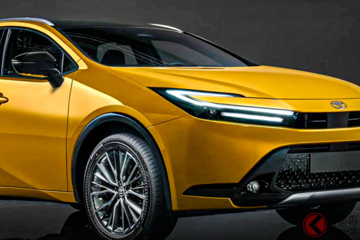 トヨタ新型「プリウス」をSUV仕様に変えた「Prius Cross」のレンダリング(Photo:Theo throttle)