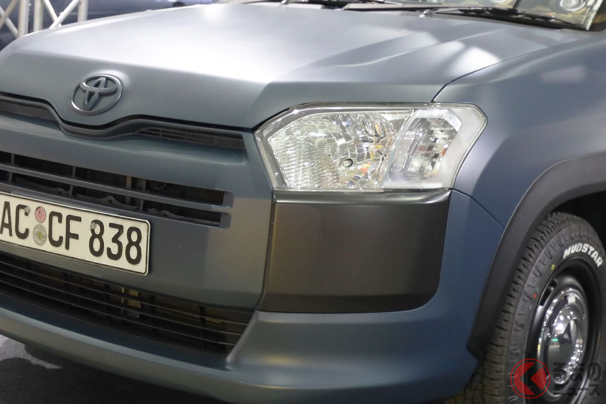 こんな商用バンで通勤したい? トヨタ「サクシード」をちょいアゲSUV化したカスタムカー