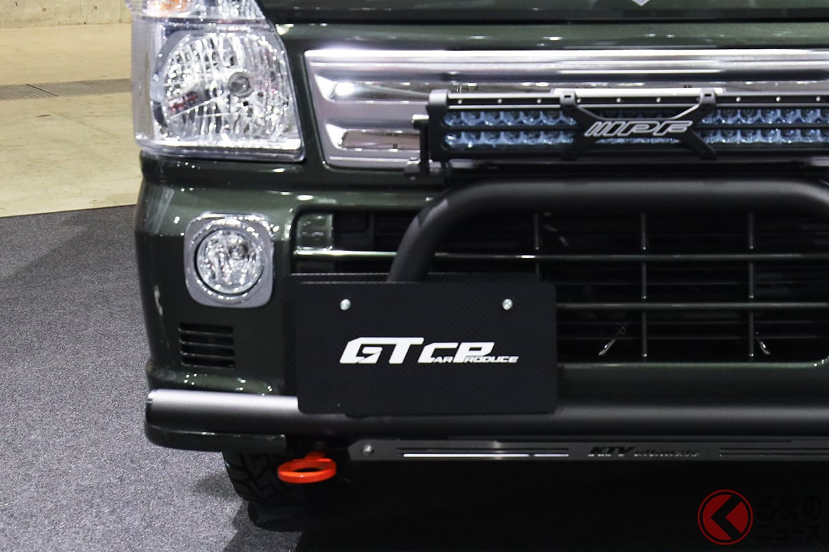 これは過激過ぎないチョウドイイカスタム? オフロード仕様のスズキ「スーパーキャリイ」