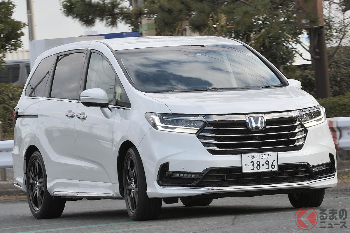 2020年11月にデザインを一新したホンダ5代目「オデッセイ」
