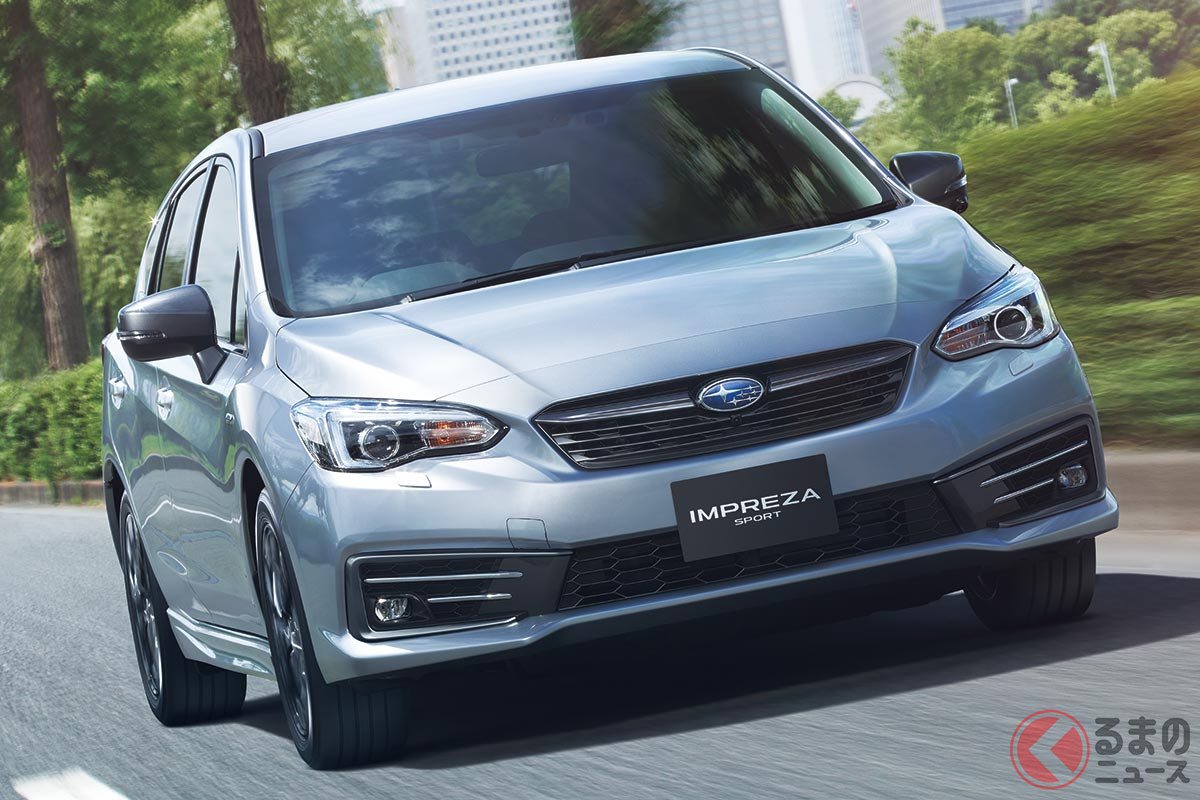 スバルの主力モデル「インプレッサ」