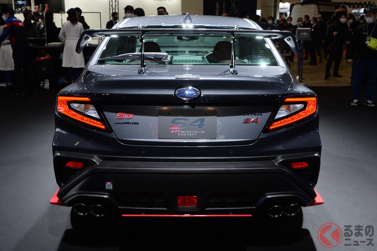 チェリーレッドが映えるスバル新型 Wrx S4 登場 カーボン製リアスポイラーで走りの質が爆上げ くるまのニュース チェリーレッドが映えるスバル新型 Wrx S4 登場 カーボン製リアスポイラーで走りの質が爆上げ くるまのニュース