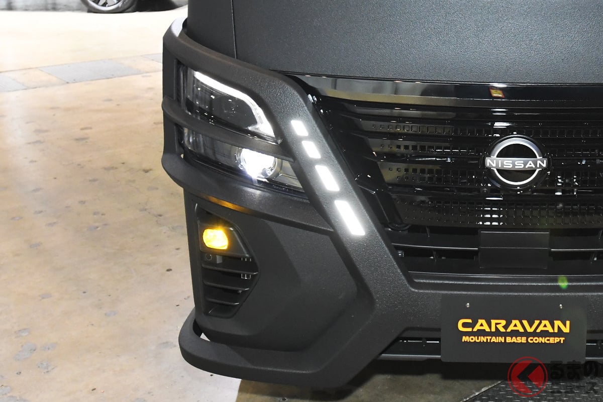 東京オートサロン2022で公開された日産「キャラバン マウンテンベースコンセプト」