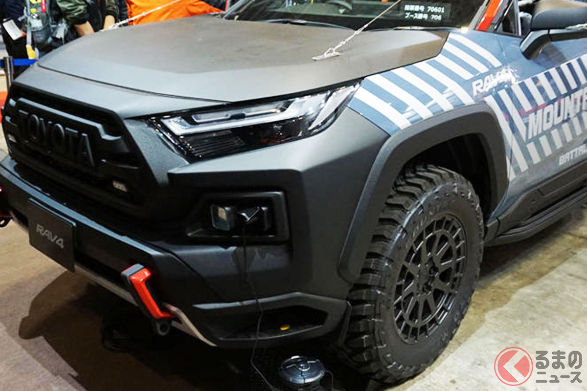 豊田自動織機が製作した「RAV4“5Dアドベンチャー2022”」(画像:豊田自動織機 公式ウェブサイトより)