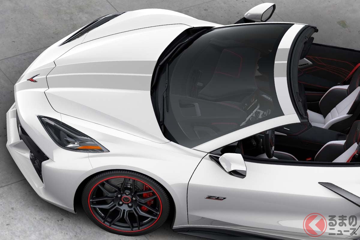 シボレー「コルベット70thアニバーサリーエディション」