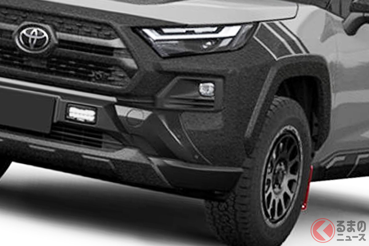 トヨタ「RAV4」PHEVモデルをタフ感マシマシにカスタム!