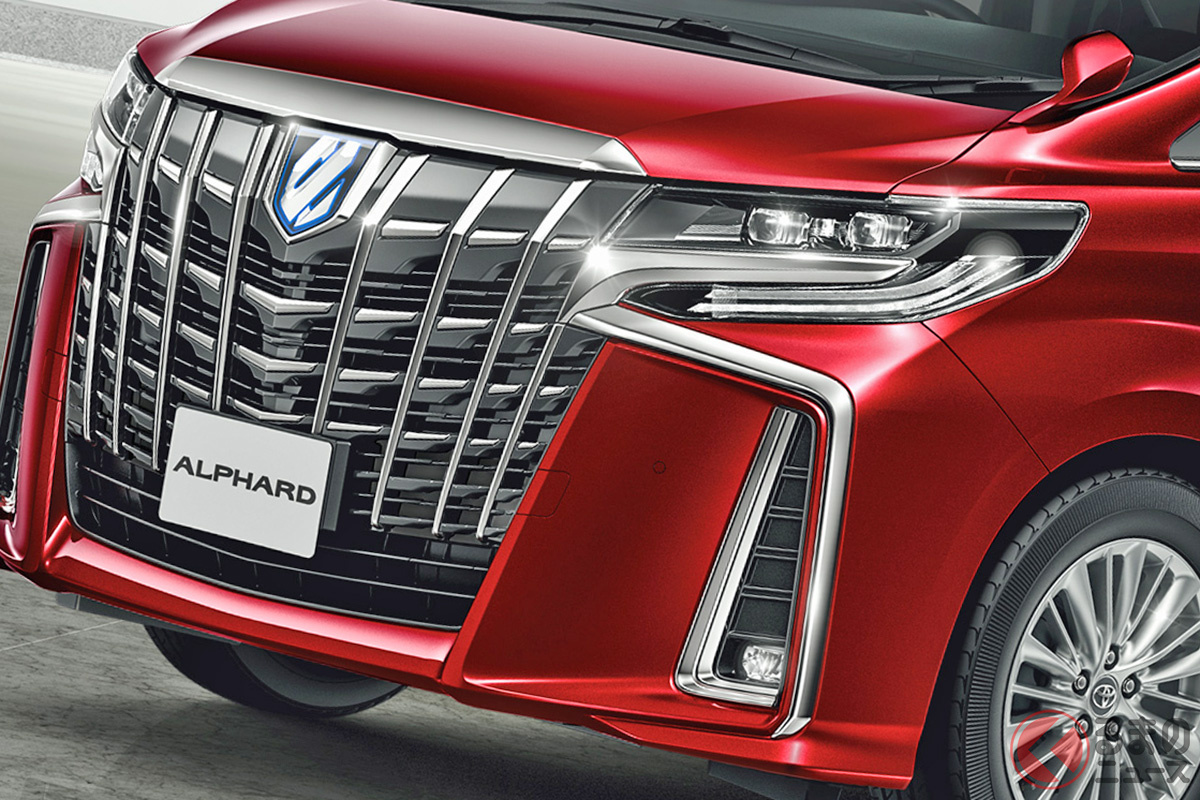 政財界や芸能人などのVIPたちにも愛用される高級ミニバン! トヨタ「アルファード」(写真はエアロボディ)