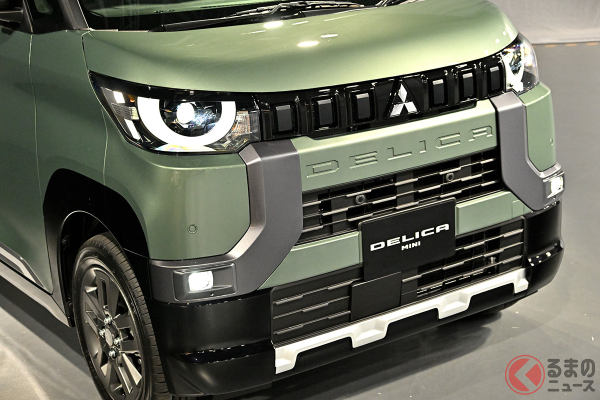 東京オートサロン2023で公開された三菱「デリカミニ」