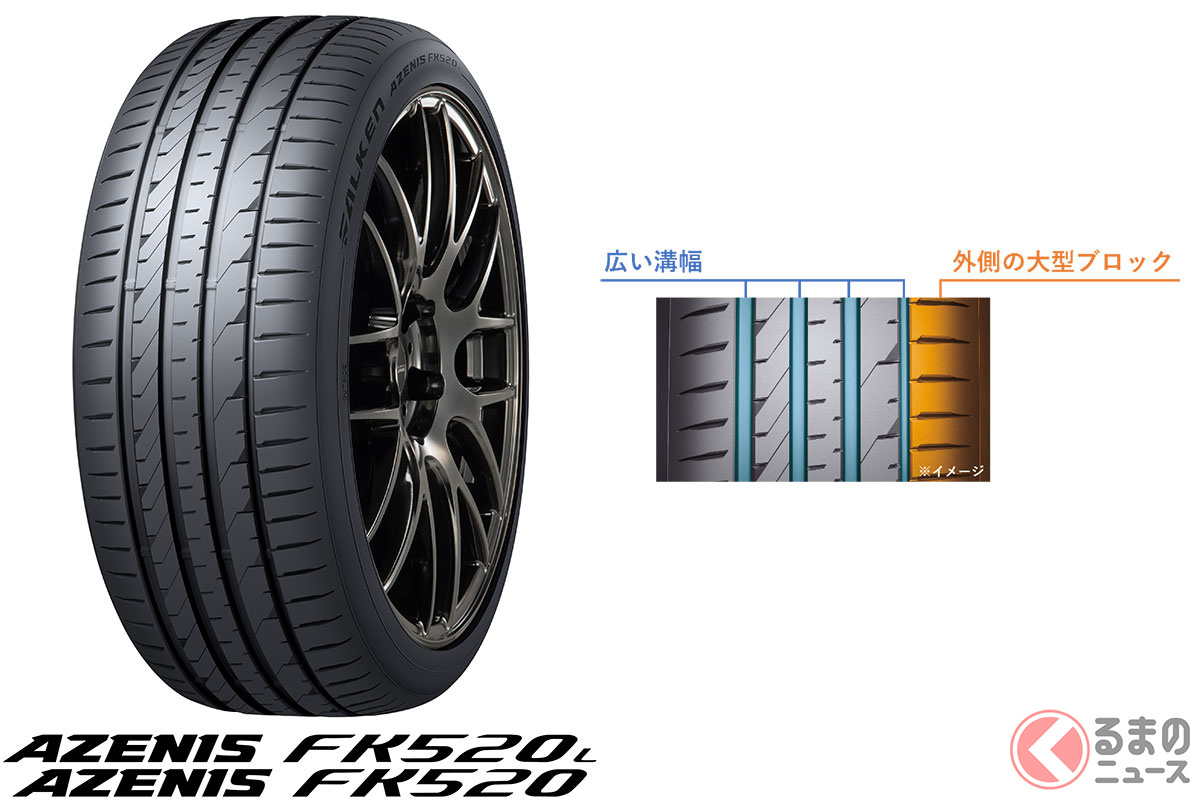 ファルケン「AZENIS FK520L」「AZENIS FK520」