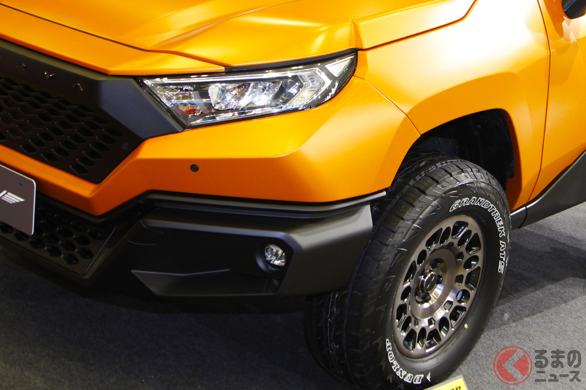 「RAV4」カスタムパーツのなかでも完成度の高い「VRARVA MARS」