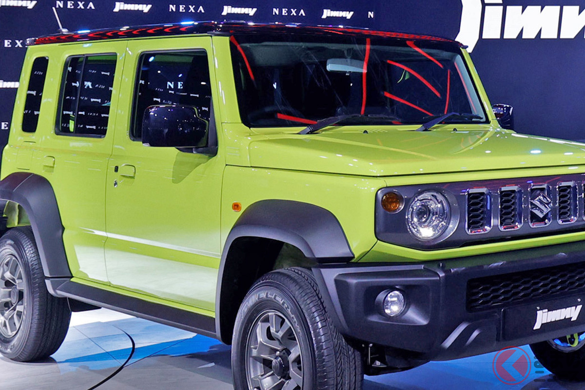 話題騒然! 2023年1月12日に発表されたスズキ「ジムニー」の5ドア仕様! インドでは2023年度の発売を予定していますが日本での発売については明らかにされていません