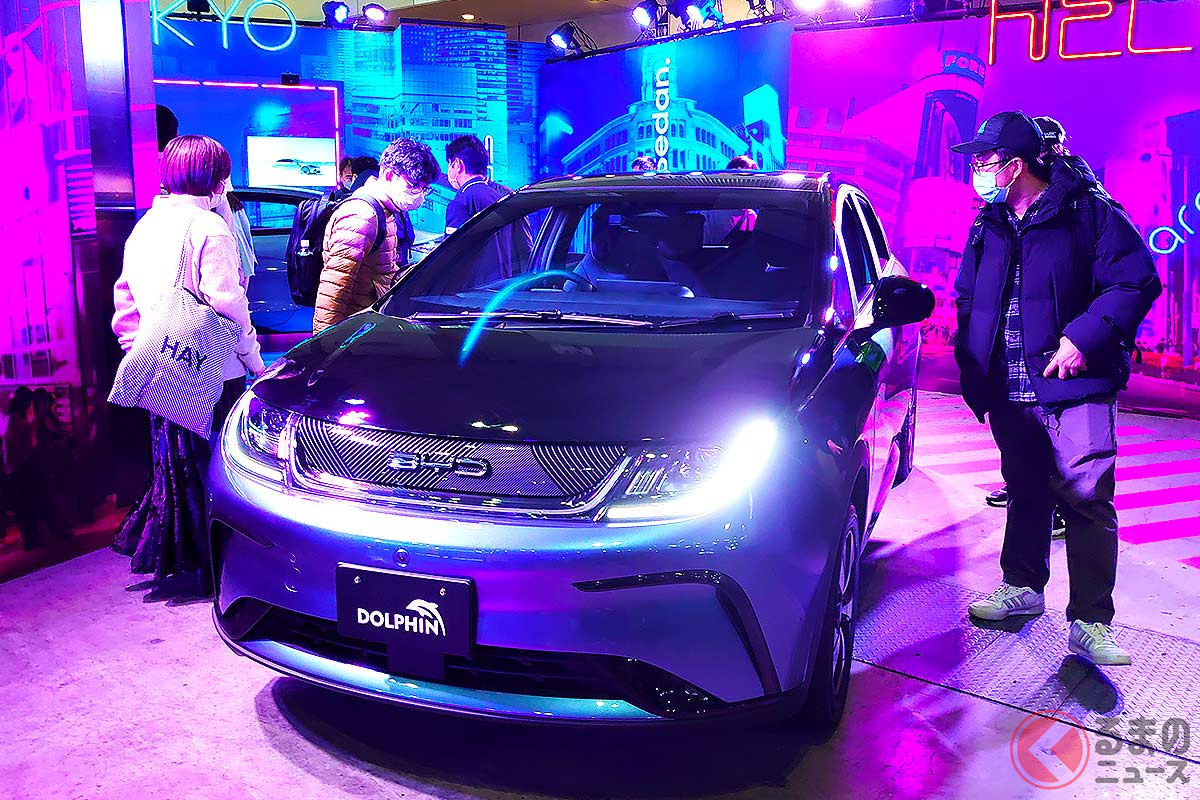 BYD「DOLPHIN(ドルフィン)」、サイバーパンクな雰囲気がカッコいい