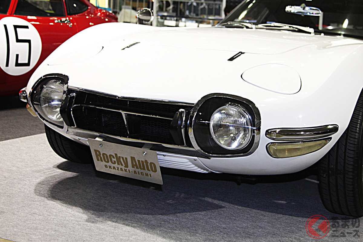 往年の名車「2000GT」を見事に再現!