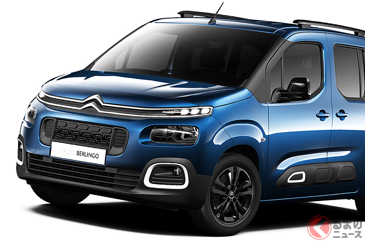 待望の新型スライドドア「ミニバン」! 3列シート7人乗り版のシトロエン新型「ベルランゴ ロング」