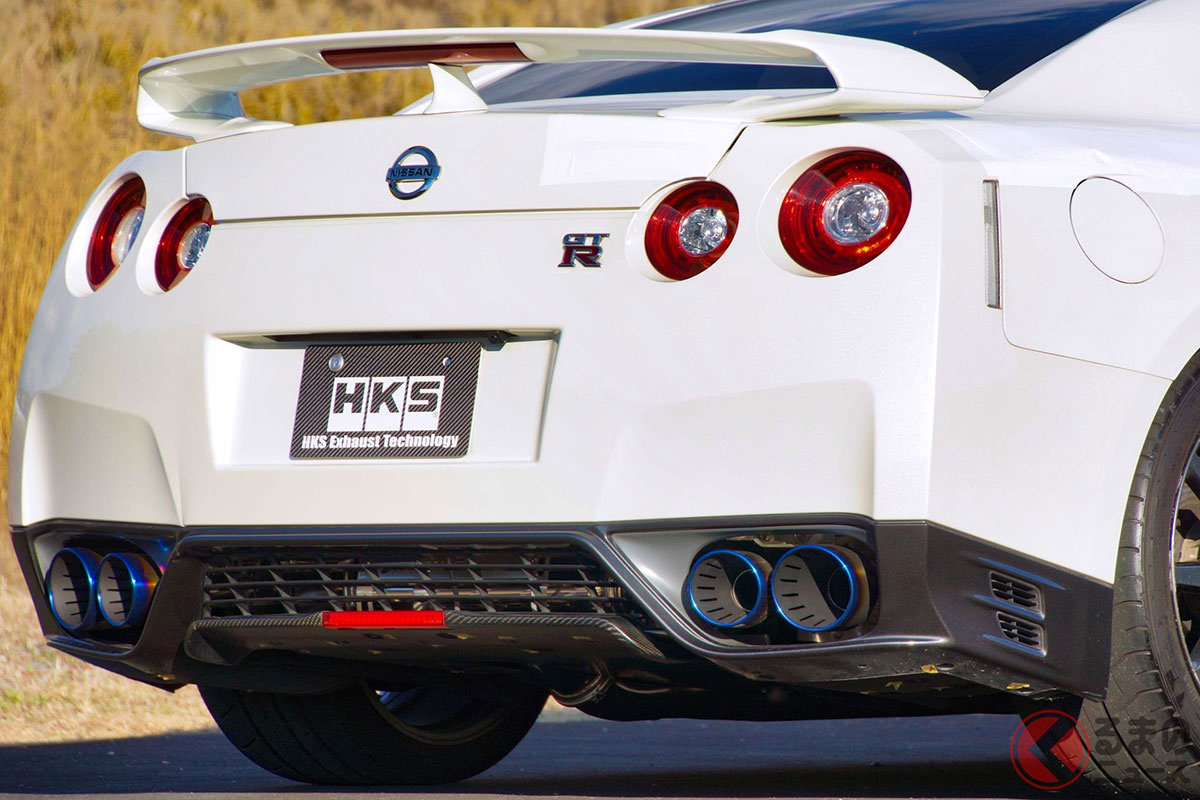 HKSのGT-R用「スーパーターボマフラー」
