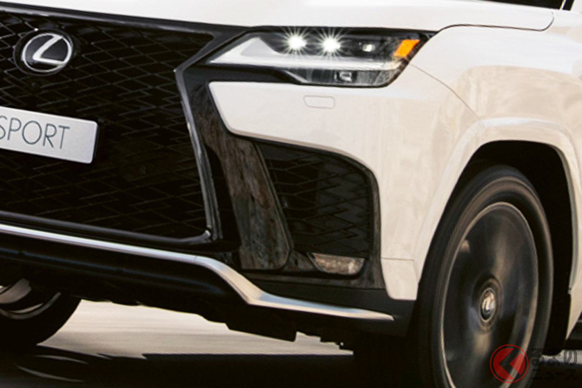 レクサス最高級SUV「LX」EU仕様に「黒強調」スポーティグレード登場