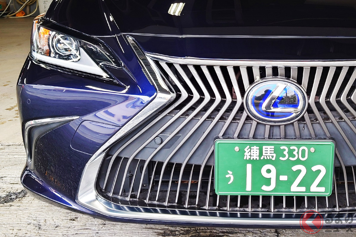 乗れたらラッキー!? 法人初となるレクサスタクシー(画像提供:国産自動車交通)