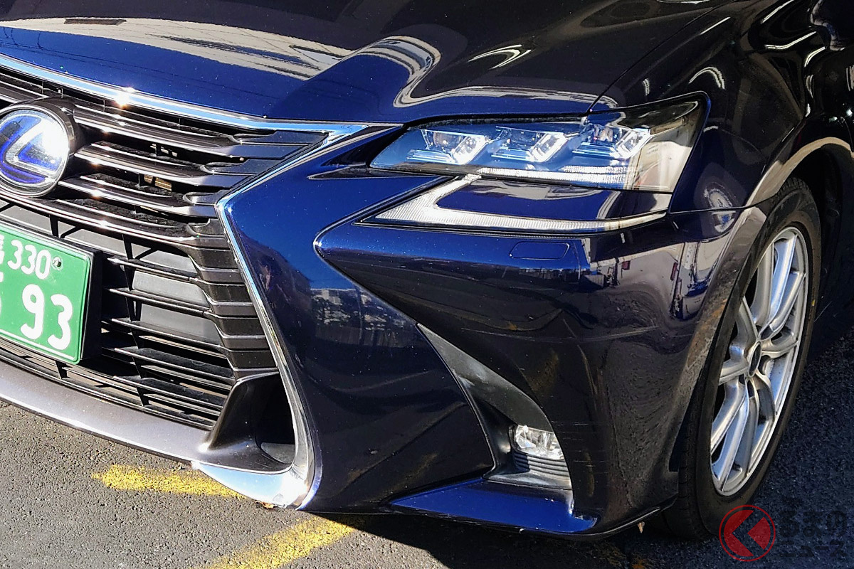 国産自動車交通が導入したレクサス「GS300h」(画像提供:国産自動車交通)