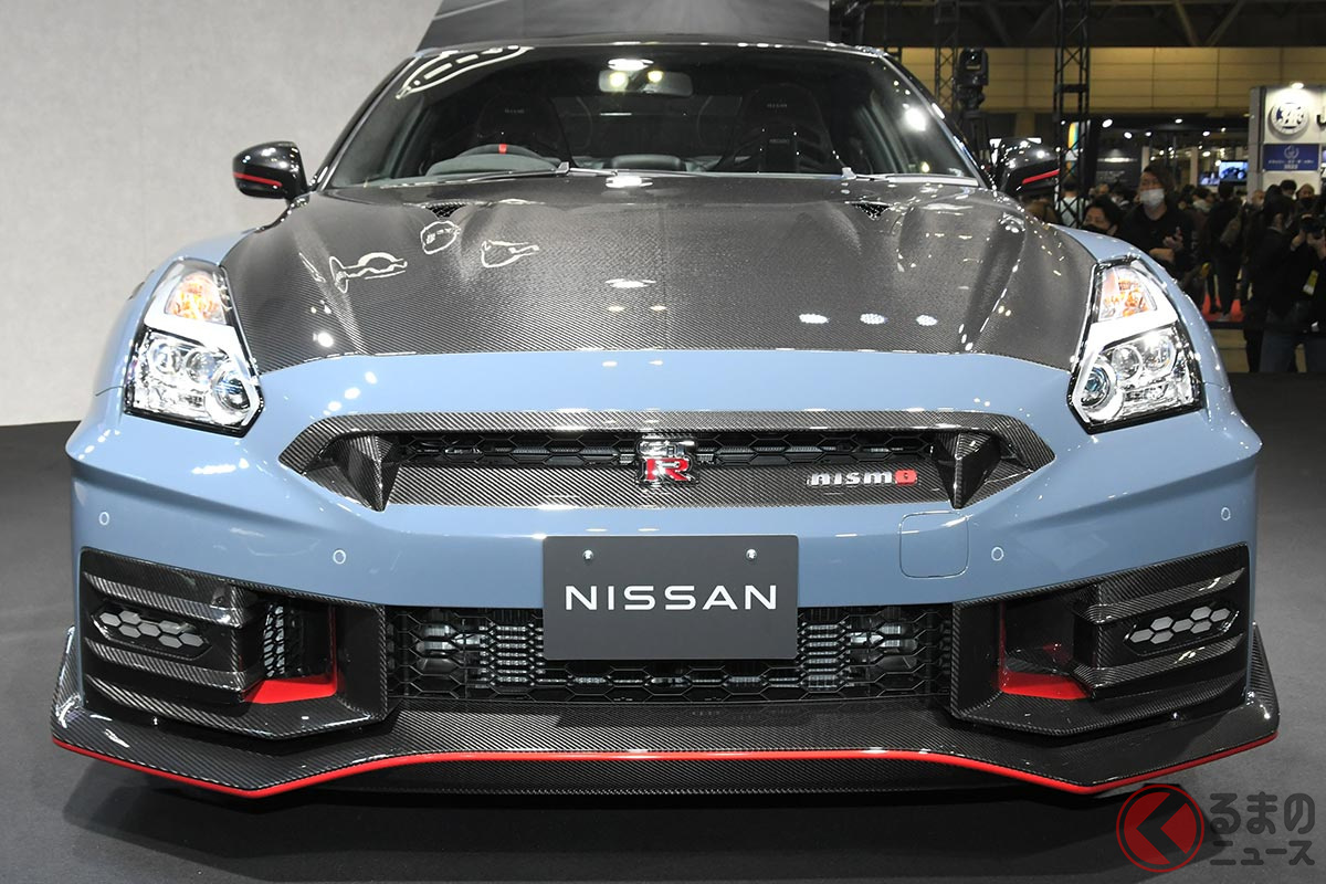 新デザインに刷新された「GT-R 2024年モデル」（NISMO スペシャルエディション）