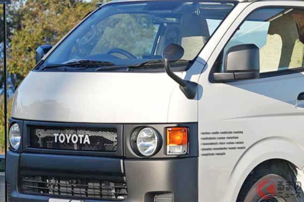 顔も「カワイイ!」 ハイエース カスタムカー「SEDONA(セドナ)」の新シリーズ「SUNRISE(サンライズ)」。レトロなマスクはオプションで装着可能です