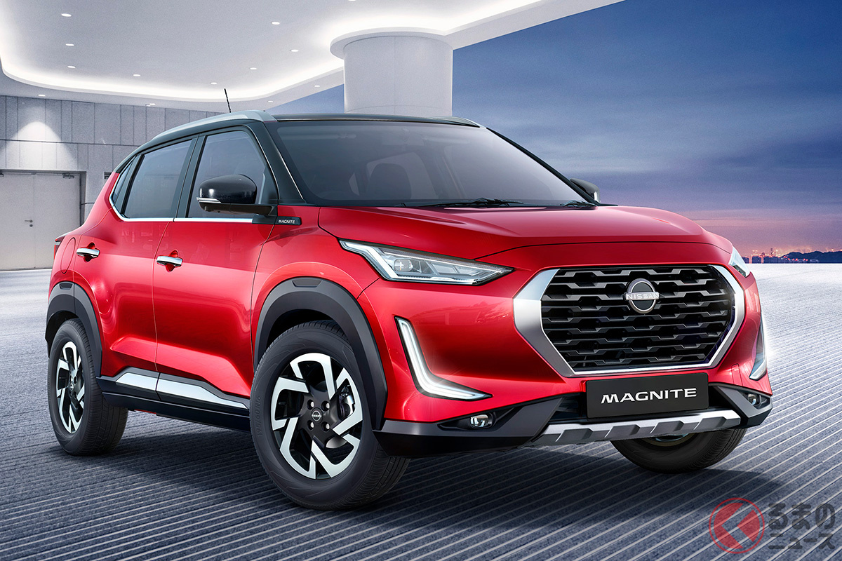日産の新興国向けコンパクトSUV「マグナイト」